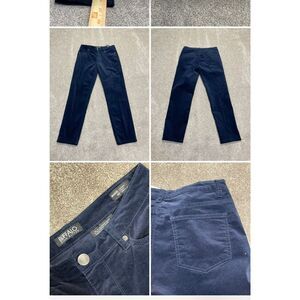 Buffalo David Bitton marvel velvet skinny jeans womens sz 4/27 blue stretch